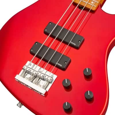 Sadowsky MetroExpress 24-Fret Modern Bass, Roasted Maple Fingerboard, 4-String - Solid Candy Apple Red Metallic High Polish image 5