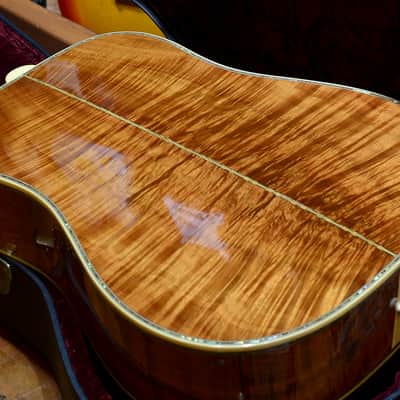 Gibson Acoustic Hummingbird Custom Koa Antique Natural with Gold Hardware 2003' image 14