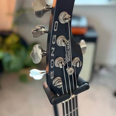 Music Man Bongo HH 5 2000s - Graphite Pearl image 3