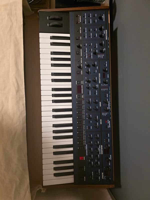 Dave Smith Instruments OB-6 49-Key 6-voice Polyphonic Synthesizer 2017 - Present - Black image 1