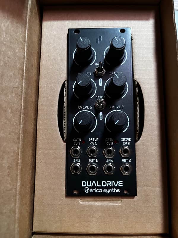 Erica Synths Dual Drive 2014 - Present - Black image 1