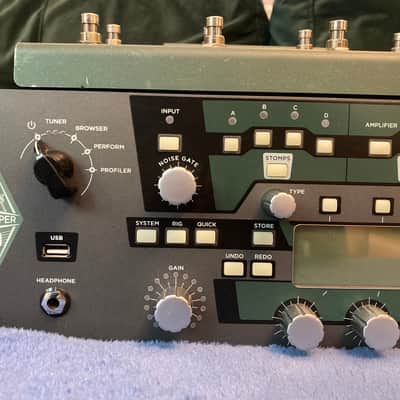 Kemper Amps Profiler Rack Modeling Guitar Amp with Remote Controller Pedal 2013 - Present - Black image 4
