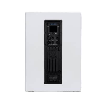 RCF SUB15-AX W, 2200 Watt Portable 15-Inch High-Power Active Subwoofer with Bluetooth and LiveRemote App - White image 6