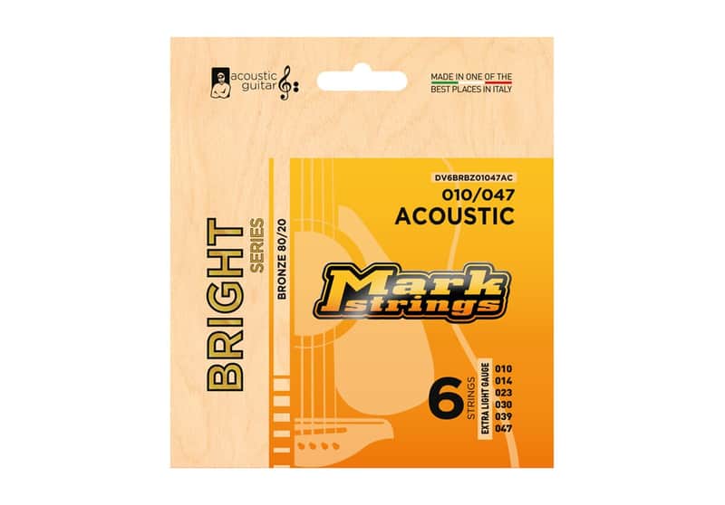 Markbass DV6BRBZ01047AC Bright Series - Acoustic Guitar 010 - 047 image 1