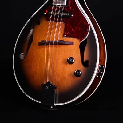 Ibanez M510E A-Style Mandolin, Open Pore Vintage Sunburst image 2
