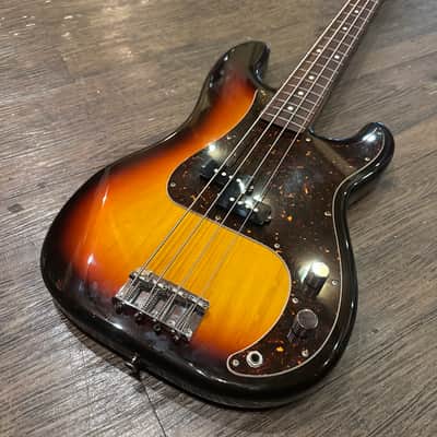 Fender Japan Precision Bass MIJ 2017 Electric Bass - Sunburst image 2