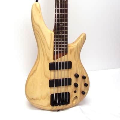 Ibanez SR605 SoundGear 5-String Electric Bass Guitar - Natural Flat image 2