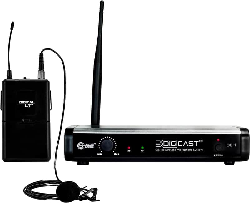 Nady CenterStage DigiCast DC-1 Single Digital Wireless Lavalier Microphone System image 1