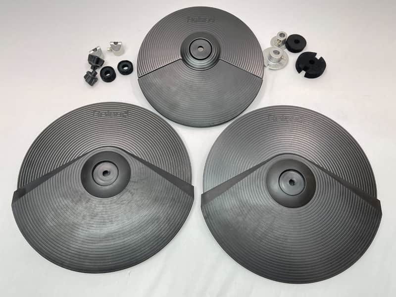 Roland CY-8 V-Cymbal 12" Dual-Trigger Pad TWO/ Roland CY-5 V-Cymbal 10" Dual-Trigger Pad ONE image 1