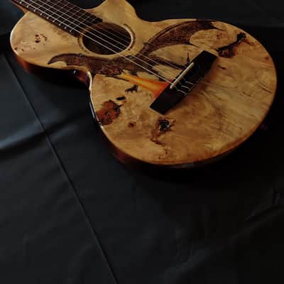 Liuteria MN Guitars Chitarra Classica Slim 2026 - Trasparente naturale image 15