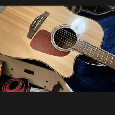 Luthier repaired Takamine GD93CE Series Dreadnought Cutaway Acoustic/Electric Guitar 2023 - Natural Gloss image 6