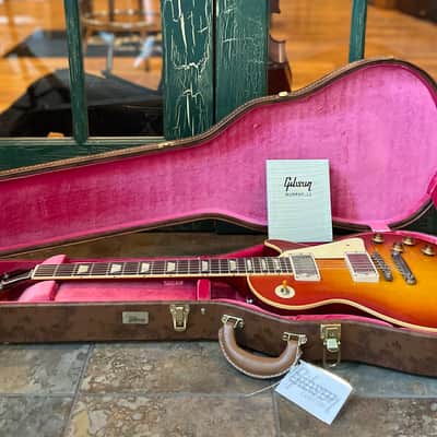 Gibson 1959 Les Paul Standard Reissue Ultra Light Aged Sunrise Teaburst w/ OHSC image 2