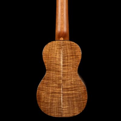 olaMestre curly redwood tasmanian Blackwood soprano ukulele image 10