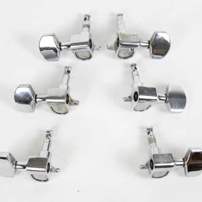 1970s-1980s VINTAGE Schaller Chrome 3x3 Tuners Made in W. Germany for Gibson Les Paul/SG image 2