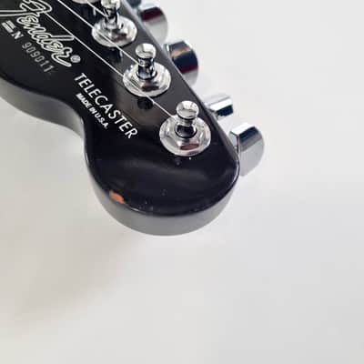 Fender Telecaster Set Neck 1991 Custom Shop Trans Black image 12