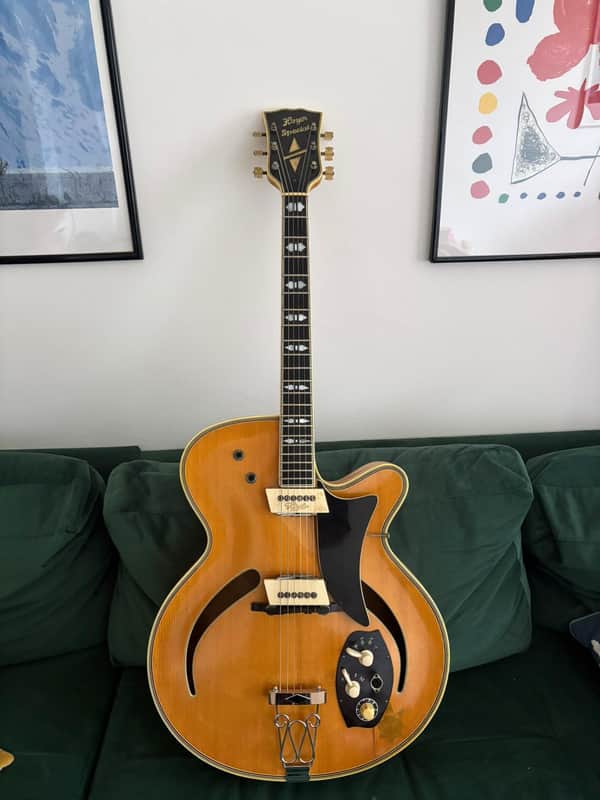 Hoyer Special Archtop Natural 1950s *RARE* image 1