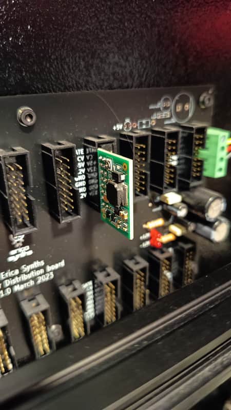 Klavis No Drain Eurorack +5 Power Convertor Module image 1