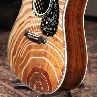 Martin Custom Shop D-300 Limited Edition 1 of 30 Acoustic Guitar - Natural with Hardshell Case image 4