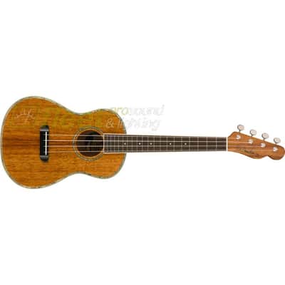 Fender Montecito Tenor Ukulele, Walnut Fingerboard - Natural (0971650121) image 1