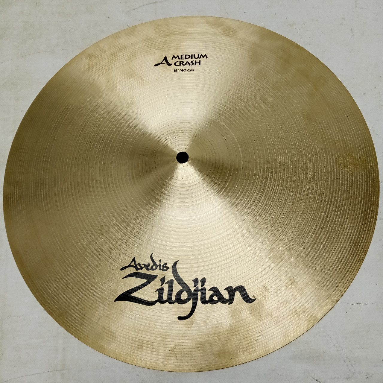 Zildjian 16"Crash Cymbal 1350g Vintage B20 Medium Crash Avedis A USA 2007 w/Tags — main photograph