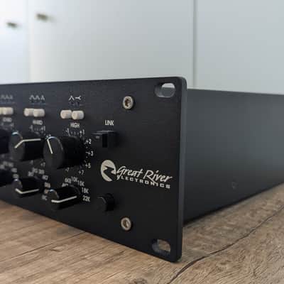 Great River Electronics MAQ-2NV 2-Channel Mastering EQ 2010s - Black image 5
