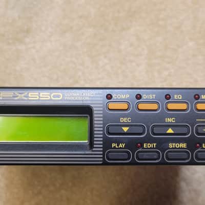 Yamaha FX550 Vintage Guitar Bass Effect Processor / Multi-Effects image 3