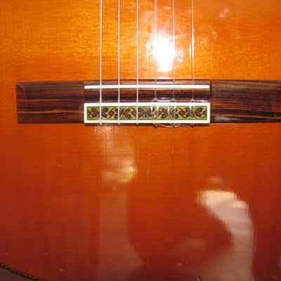 YAMAHA VINTAGE GC20D BRAZILIAN JACARANDA ROSEWOOD 1973 NATURAL image 12