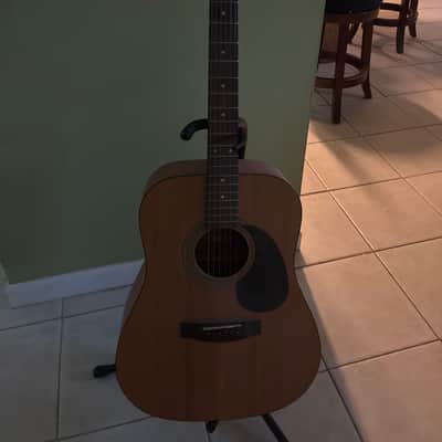 Silvertone SD-10/BK Acoustic Guitar Black | Reverb