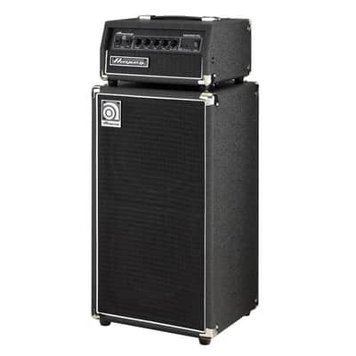 Ampeg MICRO-CL Micro-CL Bass Amp Stack - 100-Watt Head with 2 x 10 Cabinet image 3