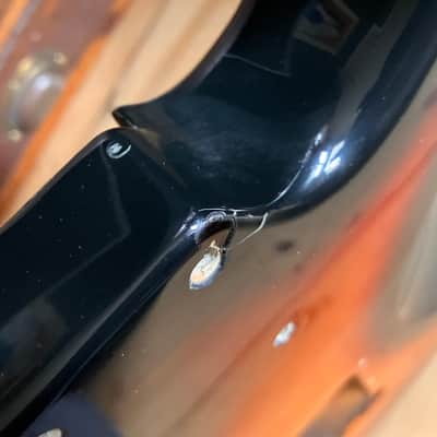 Fender Stratocaster Electric Guitar Body Mexico Strat Sunburst 1998 image 22
