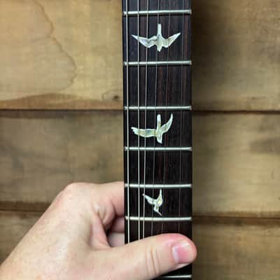 2022 PRS DGT 10-Top Charcoal Cherry Burst w/case image 8