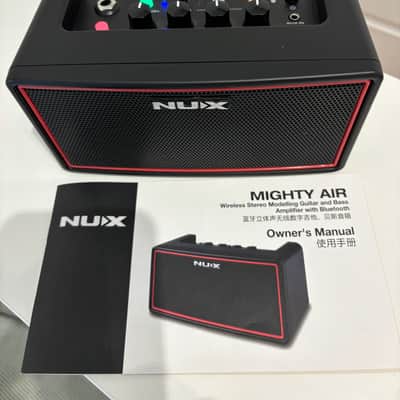 NuX Mighty Air 4-Watt 2x2" Stereo Bluetooth Guitar Combo 2020s - Black image 2