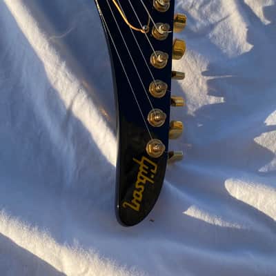 1976 Gibson Explorer Vintage Electric Guitar First Edition Black image 8
