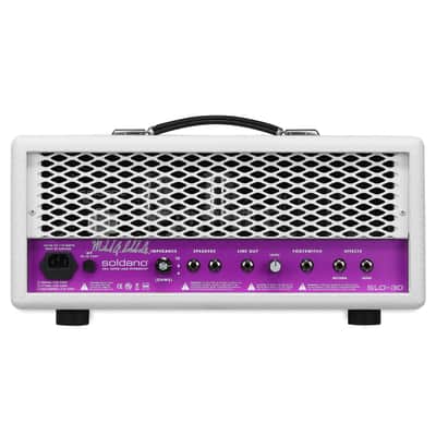 Soldano SLO-30 - Signed Purple Panel - White Head image 4