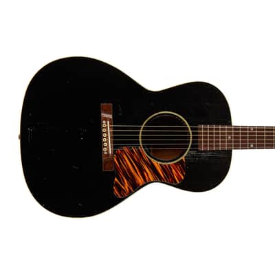 Gibson L-00 Black (Overspray) (Pre-Owned, Circa 1937-8, VG+) #2997X image 1