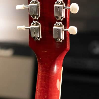 Gibson 1961 ES-330TC Thinline Hollow Body Electric Guitar Cherry with Hardshell Case - Used image 7