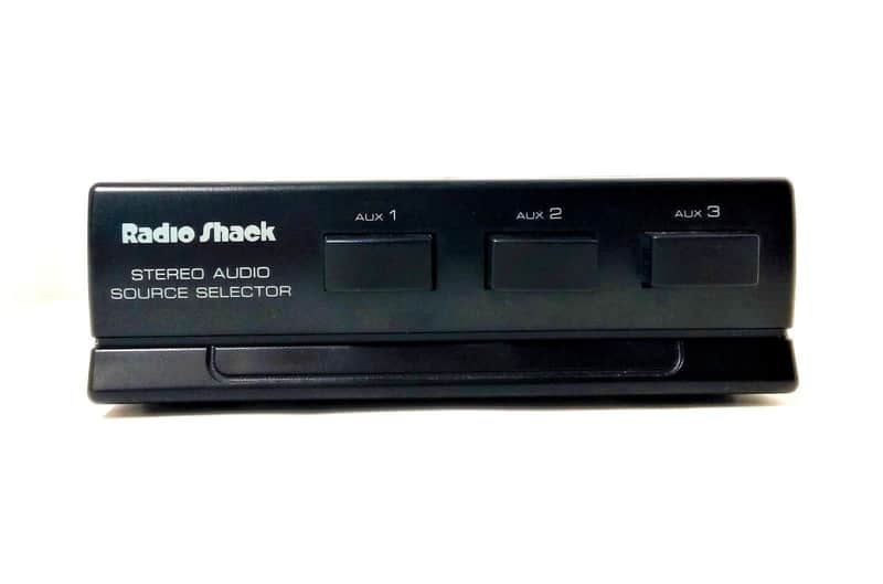 Radio Shack 3 Input Stereo Audio Source Selector 42-2112 image 1
