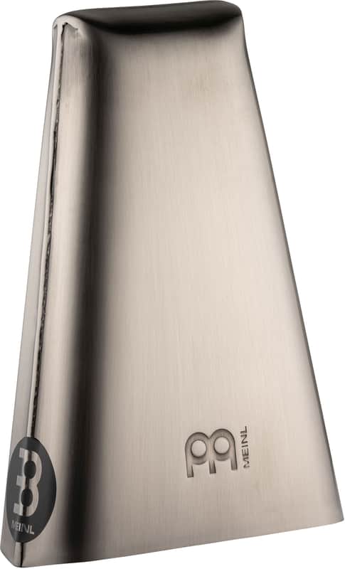 Meinl Percussion 8 1/4" Handheld Brushed Steel Cowbell, 2 Year Warranty (STB815H) image 1