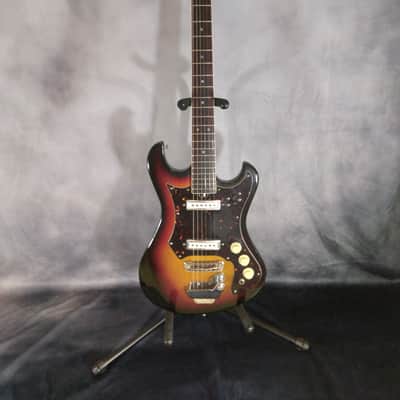 Silvertone Rare, Vintage, Made in Japan, Electric Guitar Model 319-14109? 1960s - Tobacco Burst image 1