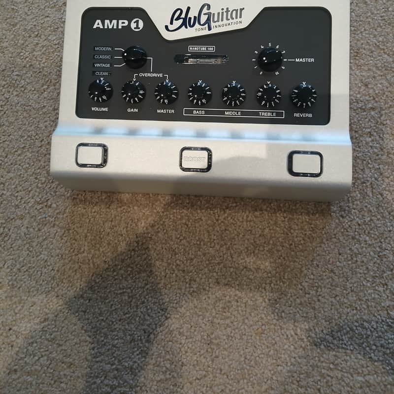 2024-2025 BluGuitar Amp 1 Mercury 100W Silver