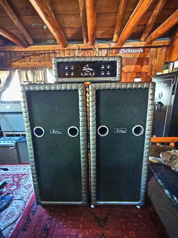 Kustom K200 B1 1969 - Grey Flake image 1