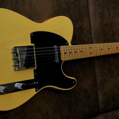Fender Custom Shop Vintage Custom 1950 Double Esquire, NOS, Maple Fingerboard - Nocaster Blonde image 6