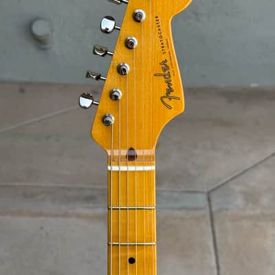 Fender Eric Johnson Stratocaster with Maple Fretboard 2014 White Blonde image 2