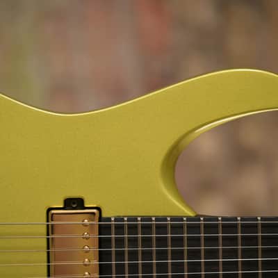 Mayones Duvell Elite 6, V24 - Custom Gloss Gold Metallic image 6