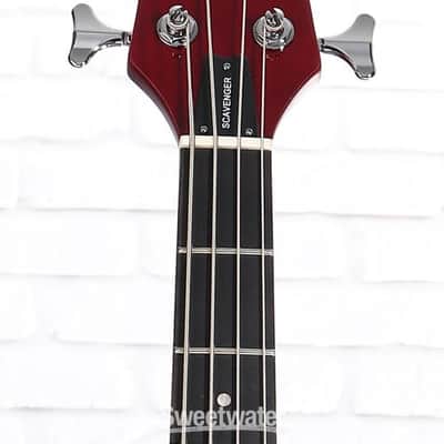 Washburn Wing Series Scavenger '78 Electric Bass Guitar - Red (ScvngrBTRd2) image 5