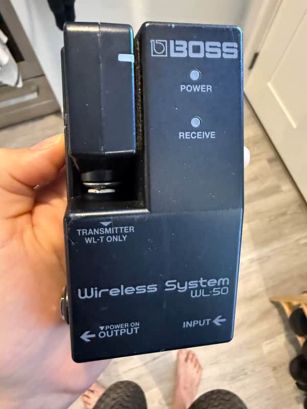 Boss WL-50 Wireless Pedal Board System 2018 - Present - Black image 1