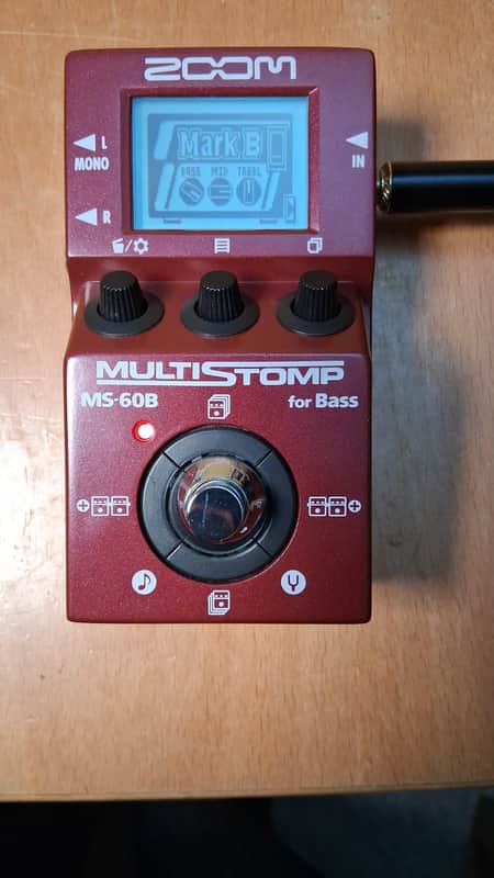 Zoom MS-60B MultiStomp 2013 - 2016 - Red Bild 1
