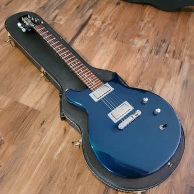 1995 Hamer Eclipse USA Electric Guitar Rare Blue Teal Flip Flop All Original W/OHSC CLEAN! image 7