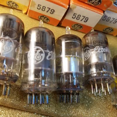 RCA etc. ONE (1) 5879 tNOS AT1000 TESTED Vacuum Tube pentode 1960-1976 image 2