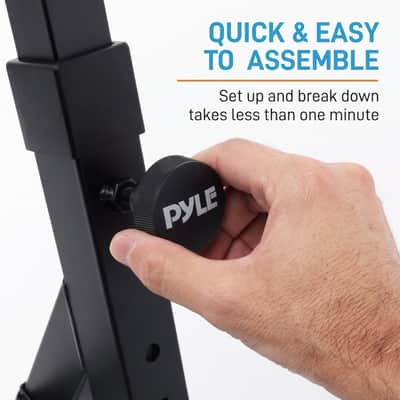 Height & Width Adjustable Heavy Duty Folding Z Design Keyboard Stand Bild 3